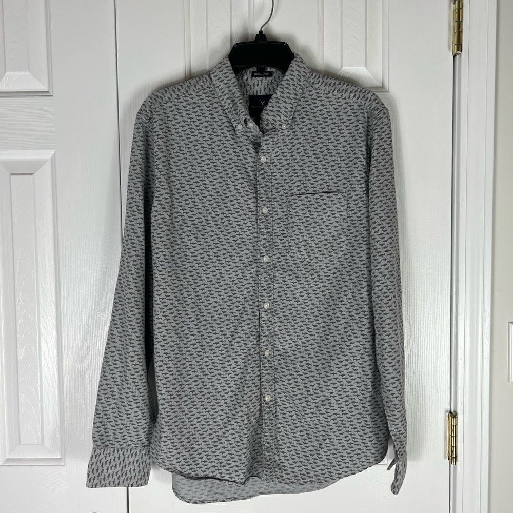 American Eagle Mens Button Down Shirt Size M